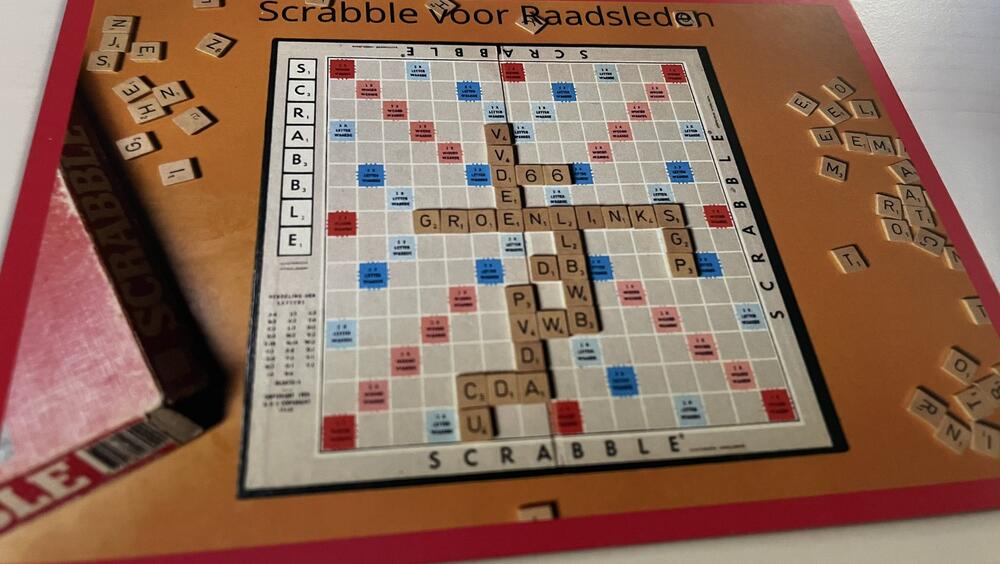 Scrabble voor raadsleden