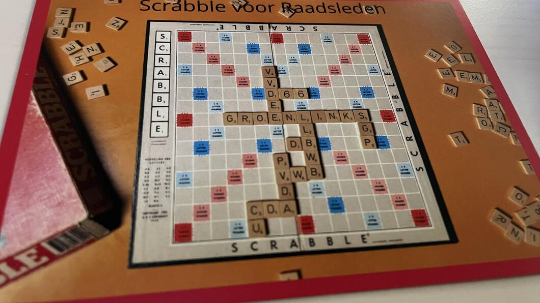 Scrabble voor raadsleden