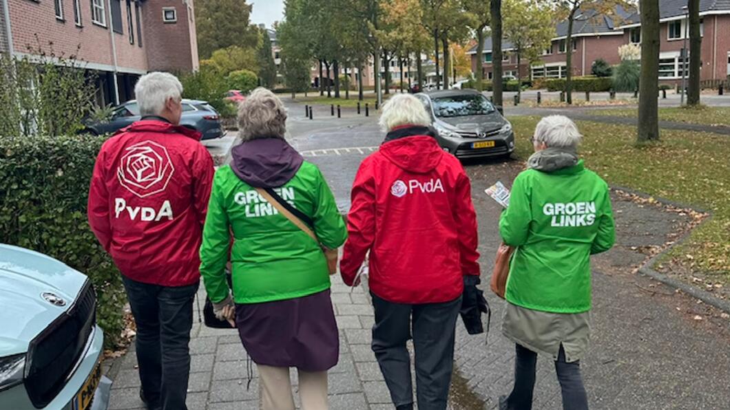 GL-PvdA wandelend